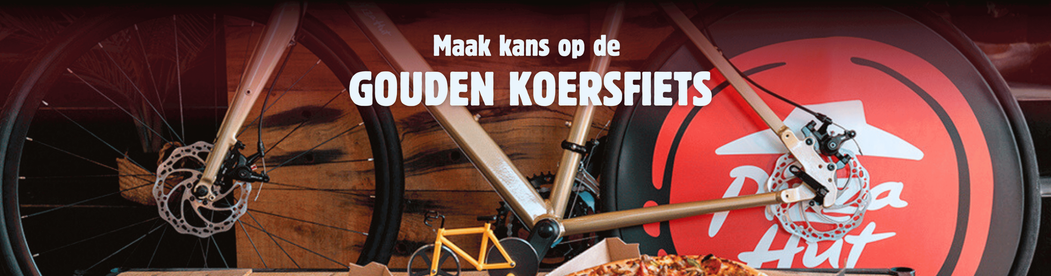 Win de Gouden Pizza Hut Koersfiets